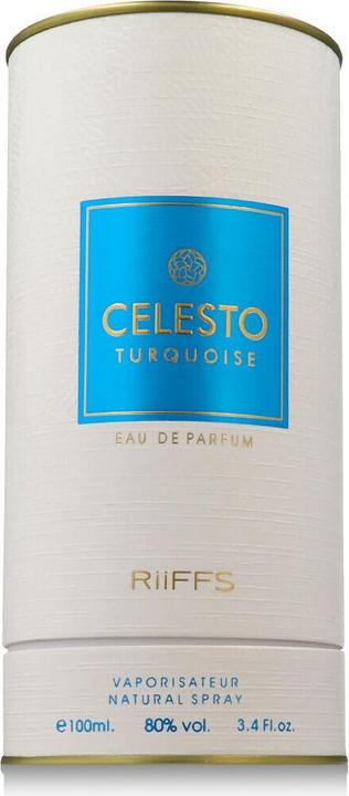 Image du produit Riiffs Celesto Turquoise Eau De Parfum 100ml Parfum Fresh Imagination (Eau de parfum, 100 ml)
