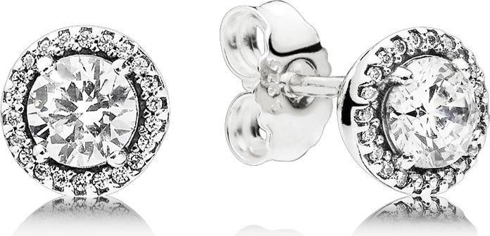 Actual product image Pandora Classic elegance stud earrings (Silver)
