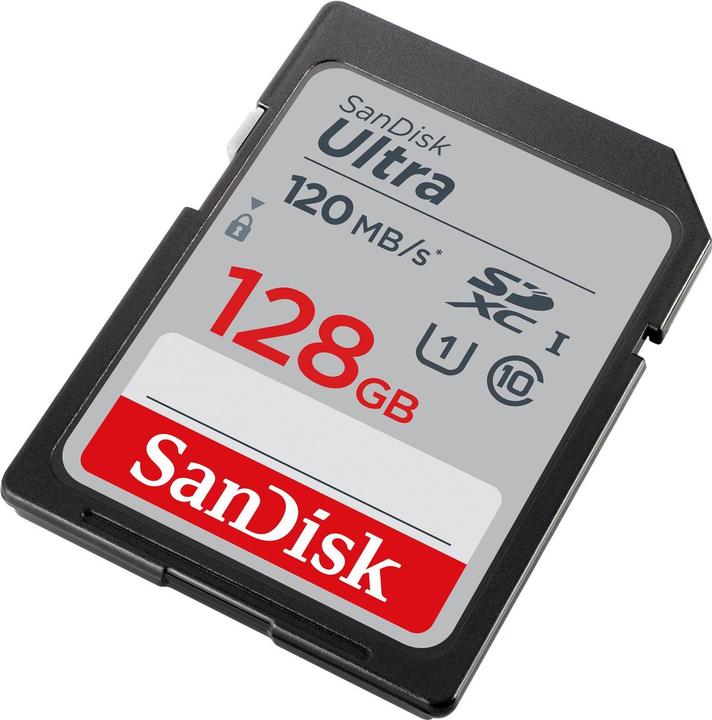 Image du produit SANDISK Ultra (128 Go, SDXC, U1, UHS-I)