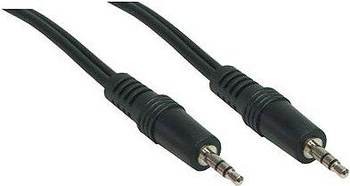 Produktbild Good Connections 3,5mm Klinkenkabel 5m Stecker - Stecker Audio Stereo schwarz (5 m)