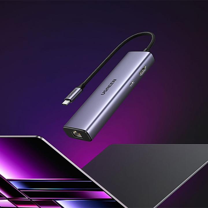 Productafbeelding Ugreen CM512 (USB-C, 6 ports)