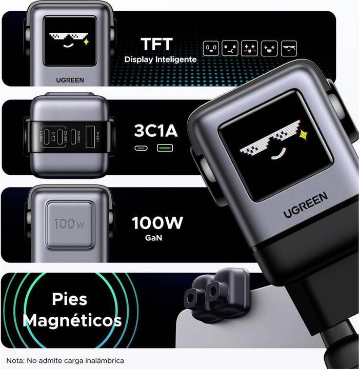 Produktbild Ugreen Uno (100 W, 4 Ports)