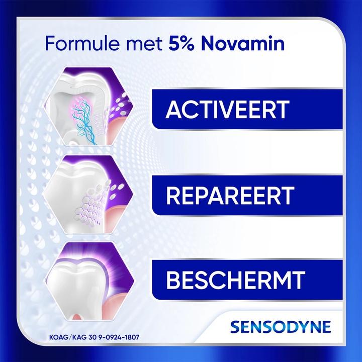 Actual product image Sensodyne Toothpaste Clinical Rapid Active White - Effective Whitening Formula