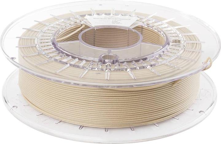 Produktbild Filament PLA WOOD natural 0.5kg 1.75mm (PLA, 1.75 mm, 500 g)