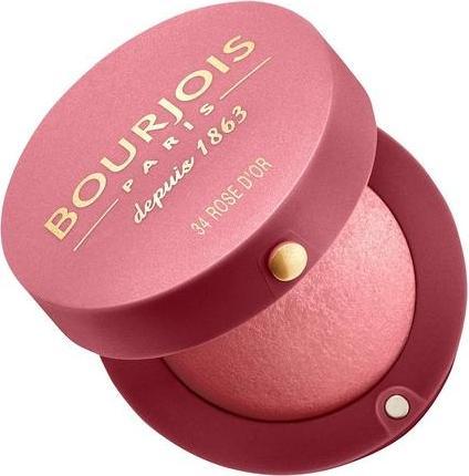Produktbild Bourjois Little Round Potusher Gown For Cheeks 34 Rose D'Or 2.5G (34 Rose d'or)