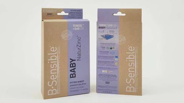 Fixleintuch mit Wasserundurchlässiger Baby 60/120 Lavendel