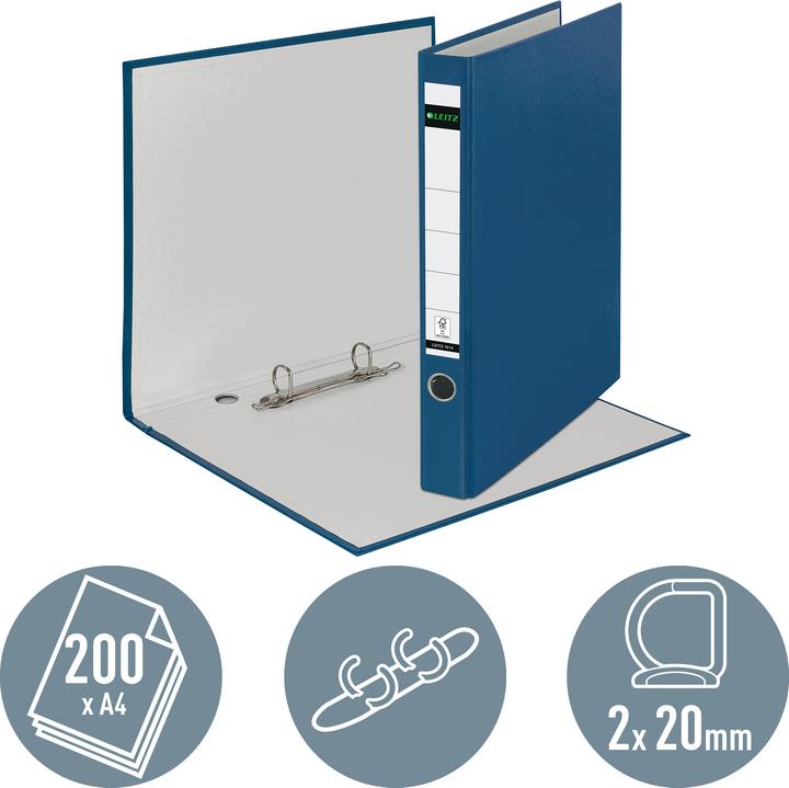 Produktbild Leitz Plastik-Ringordner (A4, 35 mm, 1 Stück)