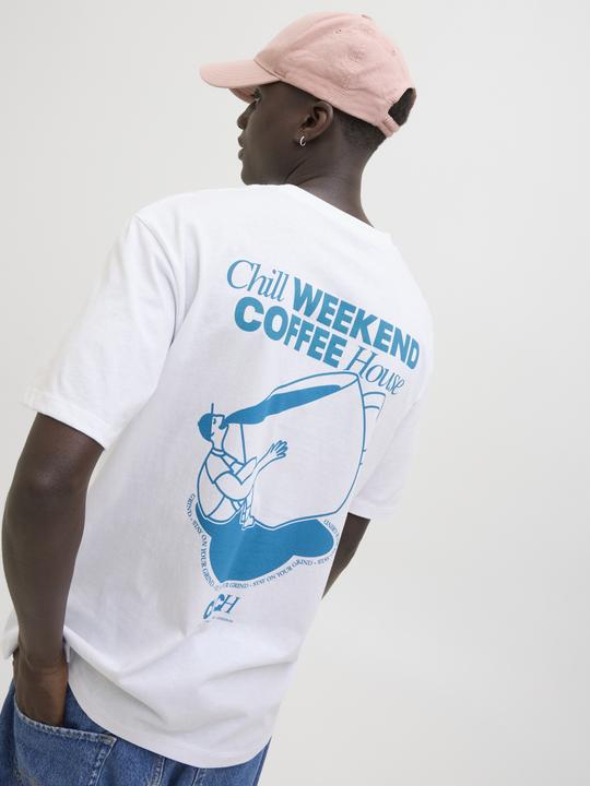 Immagine prodotto Jack & Jones Rückenprint Rundhalsausschnitt T-shirt T-shirt (M)