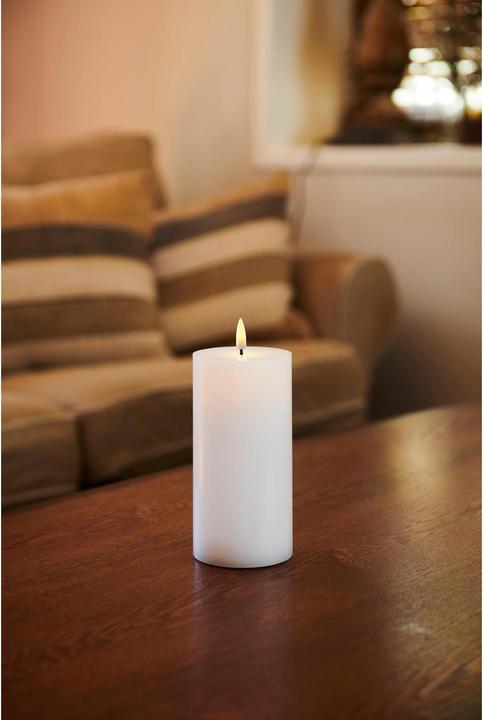 Immagine prodotto Sirius Candela LED Sille Exclusive 7,5 cm x 15 cm, bianco (1 x)