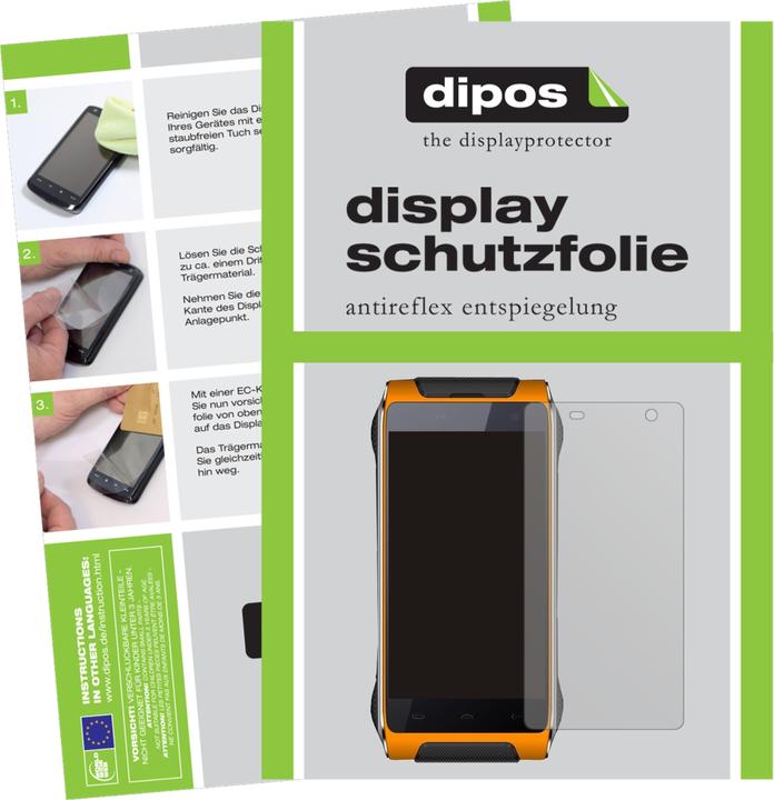 Actual product image Dipos Screen Protector Anti-Glare (1 Piece, Homtom HT20 Pro)