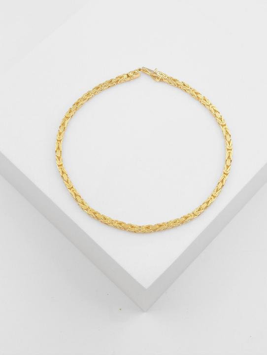 Actual product image Muau King's chain (19 cm, 750/18K yellow gold)