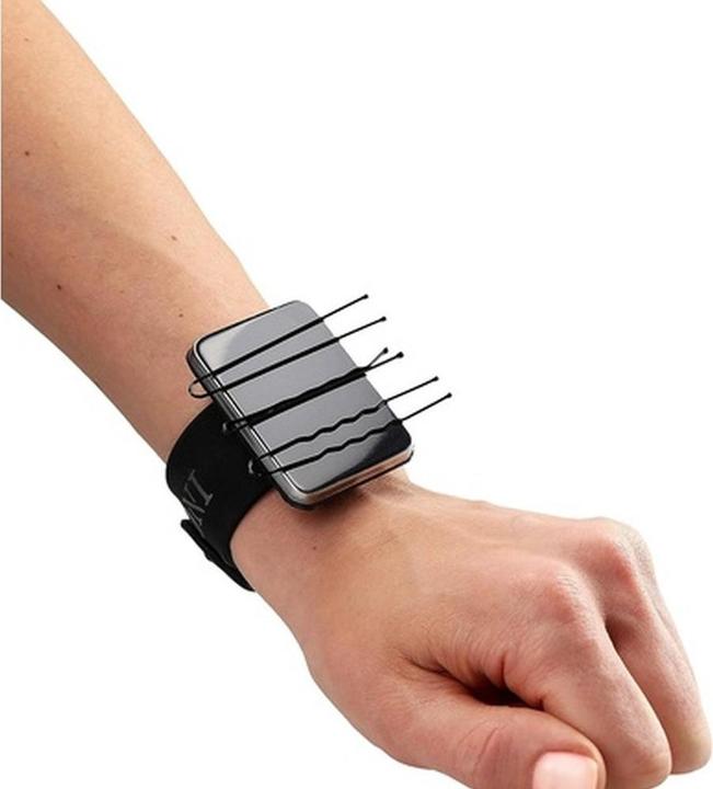 Immagine prodotto Tools for Beauty T4B LUSSONI Bracciale magnetico per parrucchieri con clip in metallo - Nero