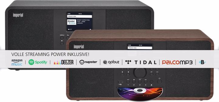 Produktbild Imperial Dabman i205 CD (Internetradio, DAB+, FM, Bluetooth, WLAN)
