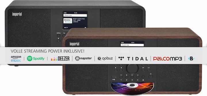 Productafbeelding Imperial Dabman i205 CD (Internet radio, DAB+, VHF, FM, Bluetooth, WiFi)
