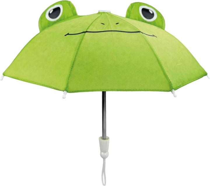 Produktbild Heless Puppen-Regenschirmfrosch Carlo – 32 x 16 cm