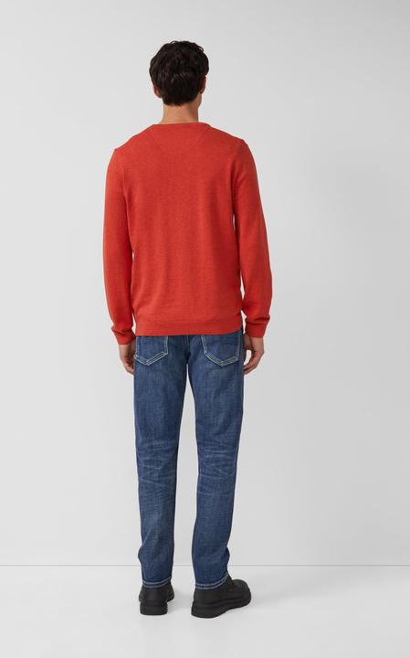 Produktbild s.Oliver Strickpullover Baumwollpullover mit Logo-Stickerei (XL)