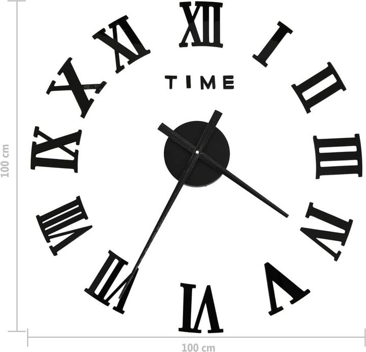 Actual product image vidaXL Wanduhr (100 cm)