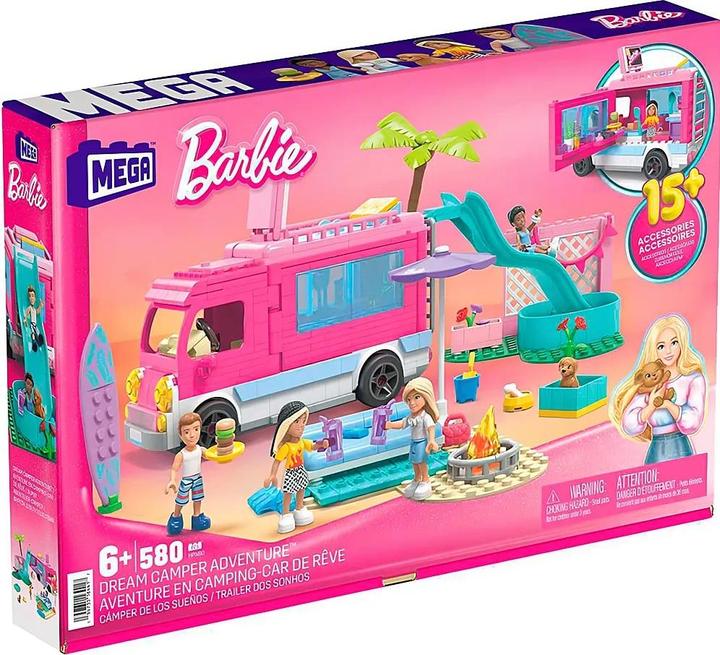 Produktbild Mega Barbie Super Abenteuer-Camper