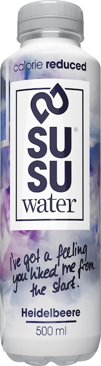 Susu Water Heidelbeere (500ml) (6 x 50 cl)