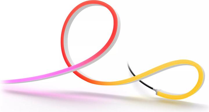 Produktbild Philips Hue Neon Gradient Outdoor Lightstrip (EU-Stecker) (RGBW, 500 cm, Outdoor)