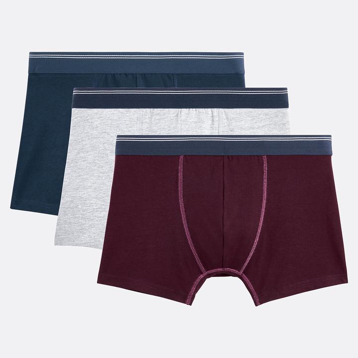 Immagine prodotto La Redoute Collections 3er-Pack Boxershorts aus Baumwoll-Stretch (M, confezione da 3)