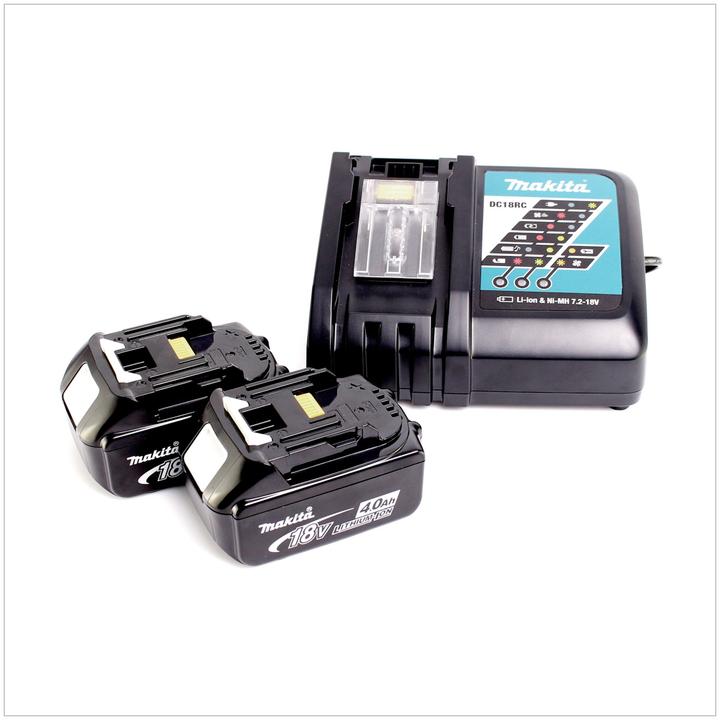 Produktbild Makita DHS 710 RMJ Akku Handkreissäge 36V 190 mm + 2x Akku 4,0Ah + Schnellladegerät + Makpac