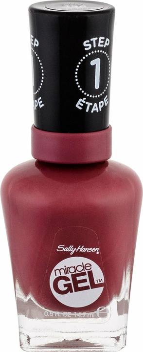 Immagine prodotto Sally Hansen Miracle Gel - Beet, Pray, Love 496 (# Amore, Letto, Prega, Smalto per unghie effetto gel)