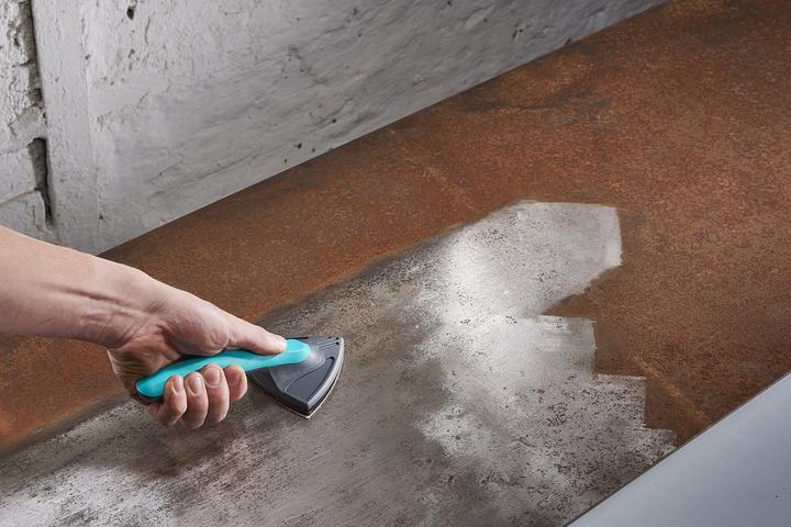 Produktbild wolfcraft 1 Eckenschleifer mit Klettgewebe 95mm