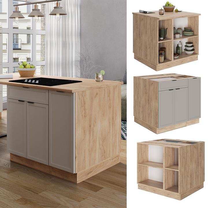Produktbild Vicco Kücheninsel Fame-Line (60 x 81.60 x 82 cm)