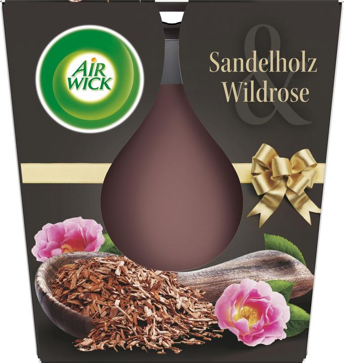 Air Wick Wohlfühl-Duftkerze Sandelholz & Wildrose 105g (105 g)