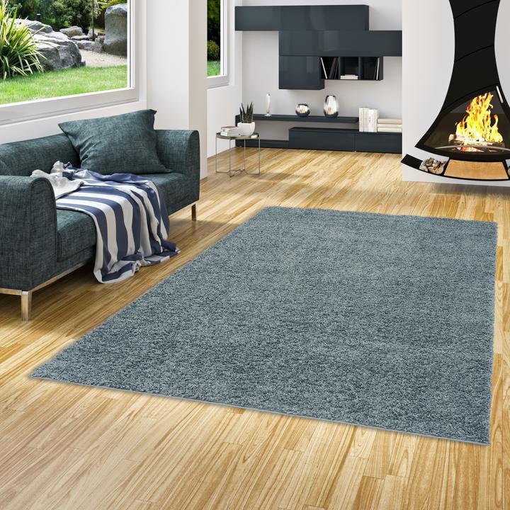 Produktbild Pergamon Hochflor Langflor Shaggy Teppich Fluffy (140 x 200 cm)