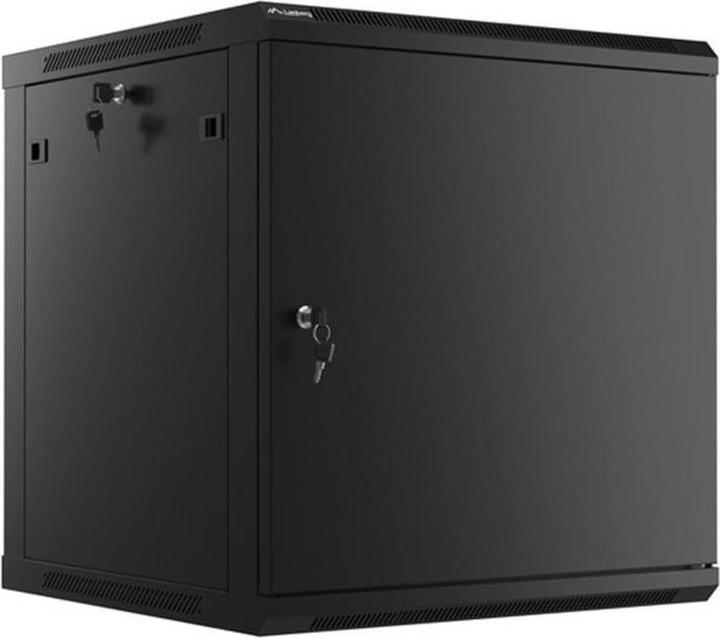 Produktbild Lanberg WF01-6612-00B Rack 12U Wandmontiertes Regal (12 HE, 19 Zoll Rack)
