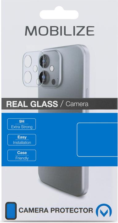 Productafbeelding Mobilize Glas (1 Stuk, Apple iPhone 15 Pro, Apple iPhone 15 Pro Max)
