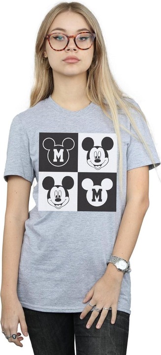 Produktbild Disney Mickey Mouse Smiling Squares TShirt (XL)