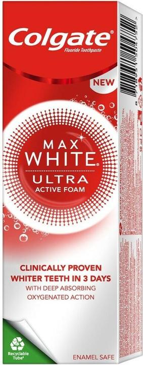 Image du produit Colgate Max White Ultra Active Foam Toothpaste - 50ml (50 ml)