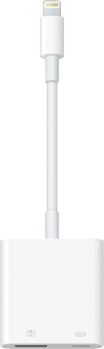 Apple Lightning USB 3 Kamera-Adapter (Lightning, USB Typ C, USB-A, USB Typ C, USB-A)