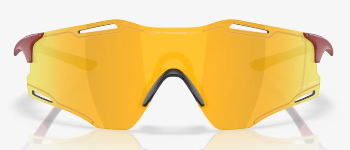 Actual product image Oakley Cybr Zero (MATTE IRON RED, Prizm 24k)