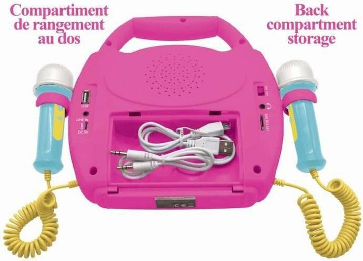 Actual product image Lexibook Minnie Mouse Bluetooth Speaker with Light Effects and Microphone, Battery Rechargeable