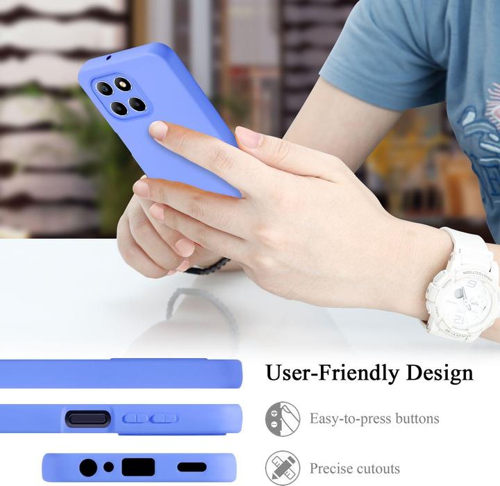 Image du produit Cadorabo Housse pour Honor x6a TPU avec protection liquide en silicone (Honor X6a)