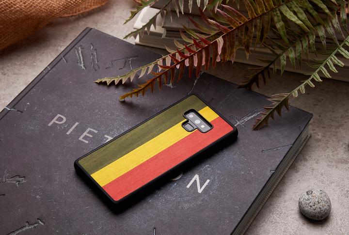 Actual product image Man&Wood SmartPhone case Galaxy Note 9 reggae black (Samsung Galaxy Note 9)