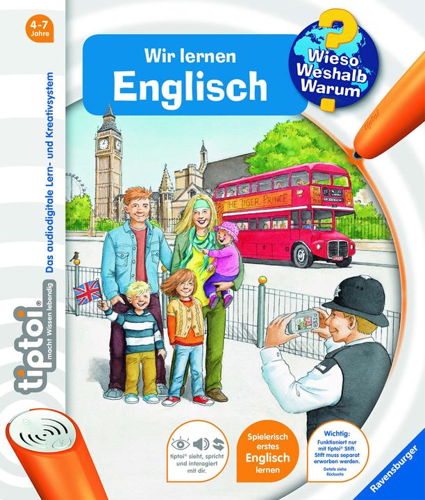 Produktbild tiptoi Wir lernen Englisch (Deutsch, Inka Friese)