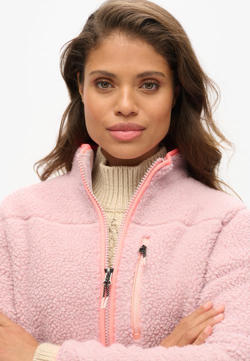 Produktbild Superdry Outdoor Fleecejacke mit durchgehendem Reissverschluss (XS)