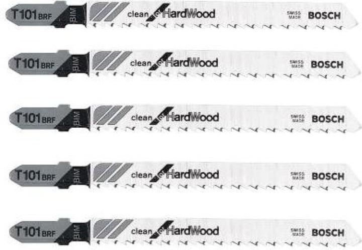 Produktbild Bosch Professional Zubehör PRO Hardwood clean reverse T101BRF Stichsägeblatt, 100 mm, 5-tlg.