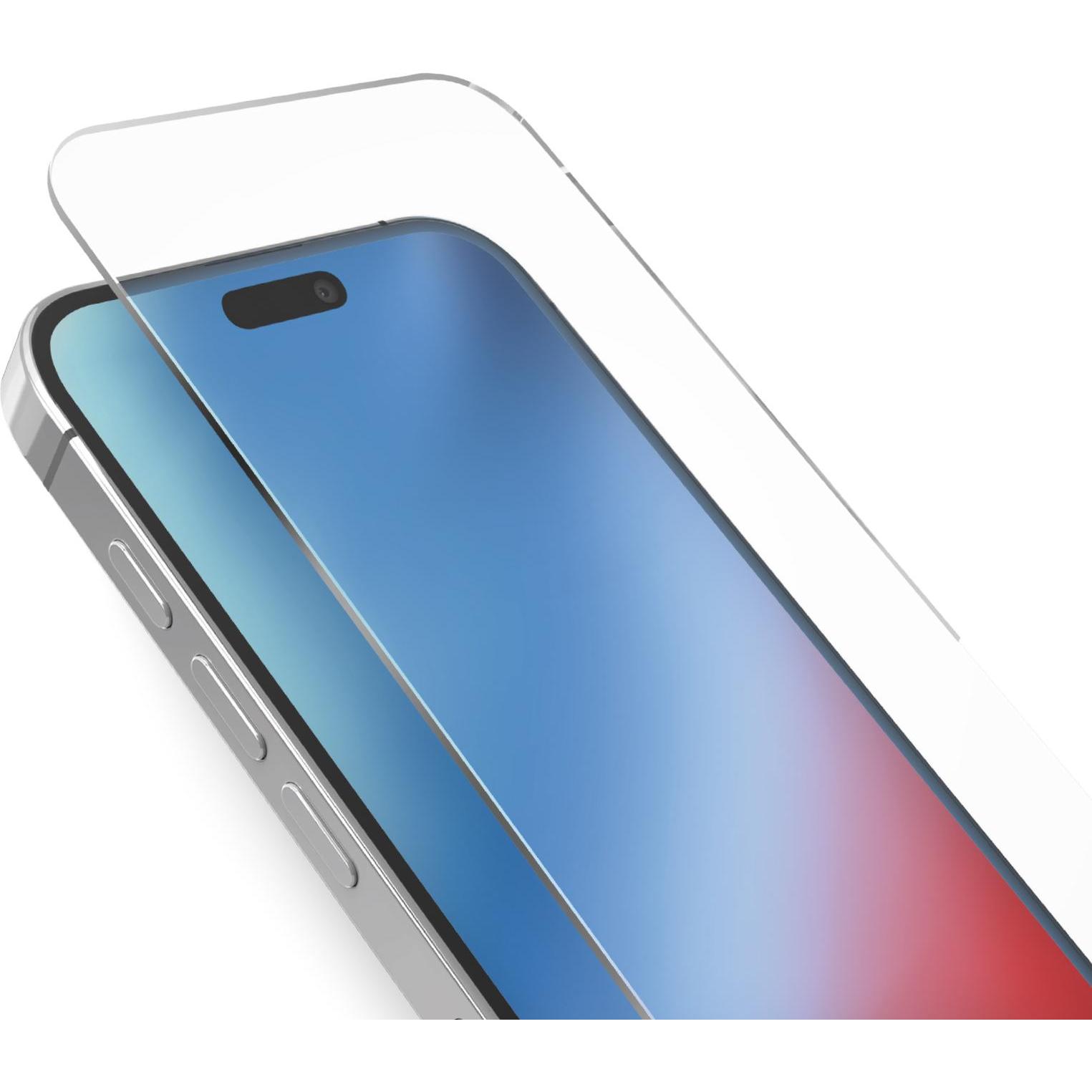 SBS Displayschutz (1 Stück, Apple iPhone 16 Pro), Smartphone Schutzfolie, Transparent