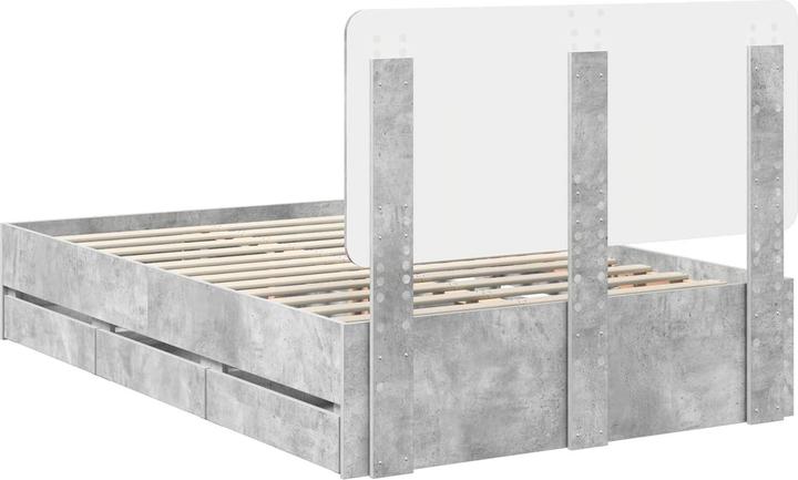 Image du produit vidaXL Moderner Bettrahmen (135 x 190 cm)