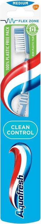 Actual product image Aquafresh Clean Control Medium Toothbrush by (Medium)