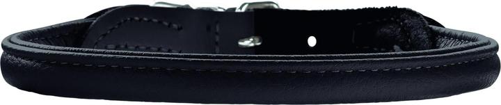 Actual product image Hunter Collar Round & Soft, Elk, Black (M, L, Dog, General)