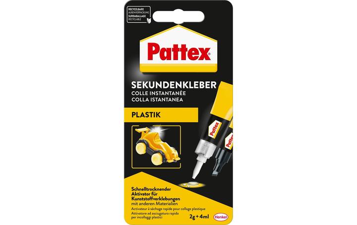 Productafbeelding Pattex Plastic (2 g, 4 ml)