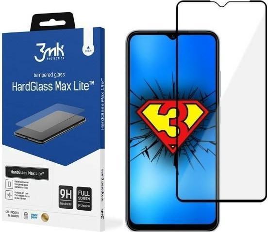 3MK HardGlass Max Lite Xiaomi Redmi Note 11R czarny/black Fullscreen Glass Lite (1 pièce(s), Xiaomi Redmi Note 11)