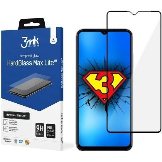 3Mk Nero Hardglass Max Lite Xiaomi Redmi Note 11R Czarny/ Vetro A Schermo Intero Lite (Xiaomi Redmi Note 11), Pellicola Protettiva Smartphone,